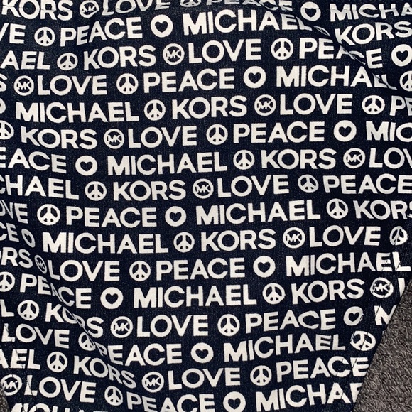 Michael Kors Peace and Love, Black and White, 2 piece String bikini. - Picture 3 of 6